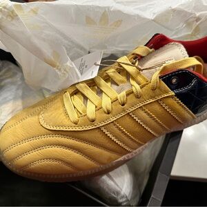 Adidas Wales Bonner MN Samba - ST fade gold/collegiate navy